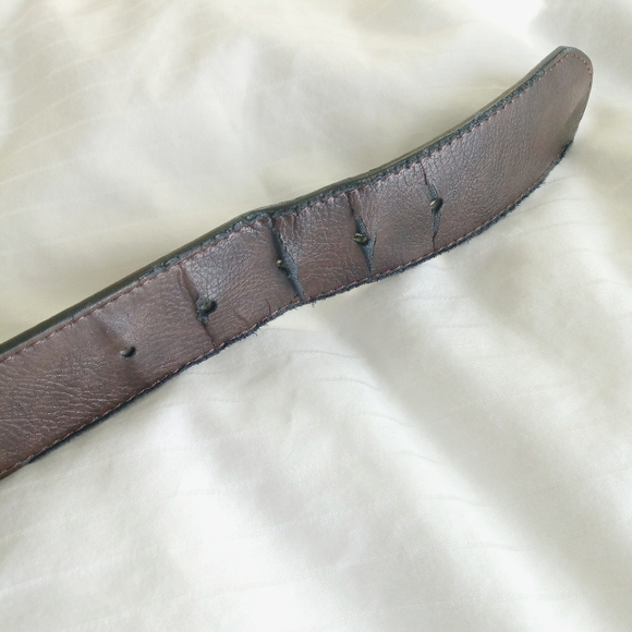 Levi's Brown Leather Belt - Picture 8 of 8